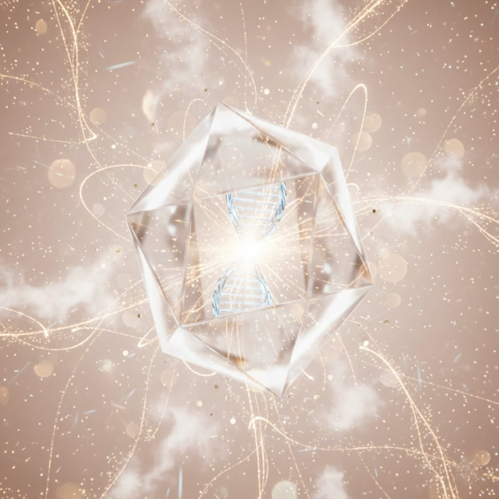 設計図を守るクリスタルイメージ